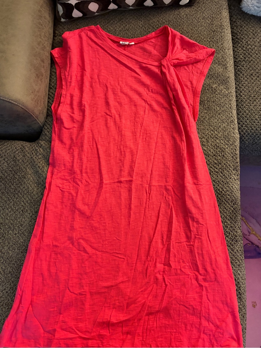 GAP Bright Red Midi Shift Dress